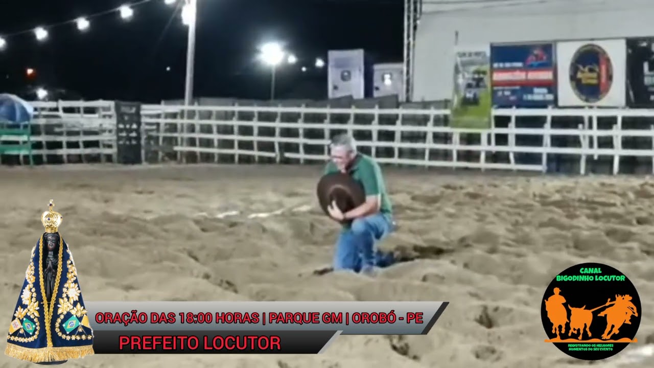 ORAÇÃO DAS 18;00 HORAS COM PREFEITO LOCUTOR | PARQUE GM 2025