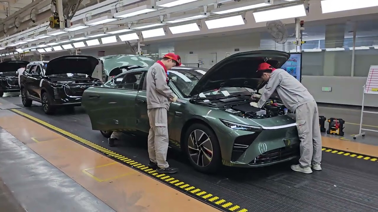 Inside Chery Intelligent Manufacturing Factory (Wuhu, China)