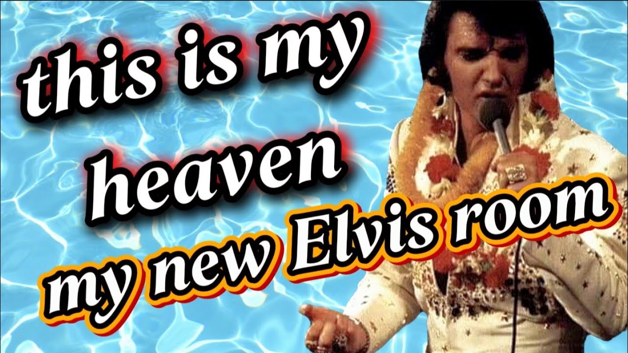 My NEW ELVIS ROOM !!!! finished !!!!