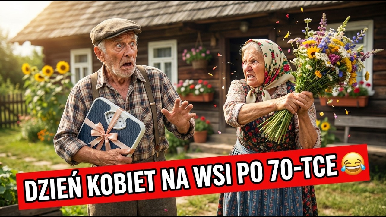 KIEDY DASZ BABCI WAGĘ NA DZIEŃ KOBIET 🌸😂 TAK KOŃCZĄ SIĘ GŁUPIE POMYSŁY MĘŻÓW