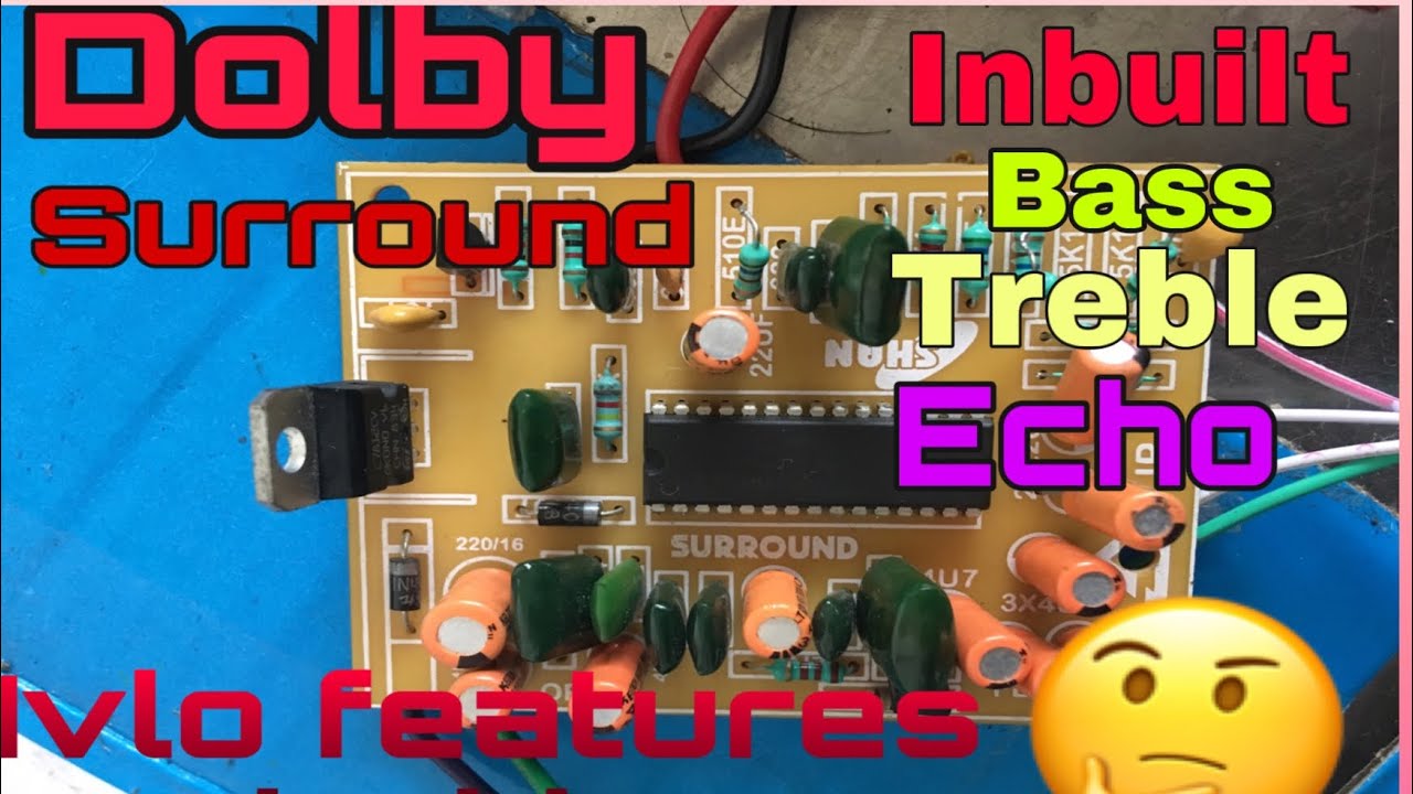 Dolby surround board 🎧low cost good clarity