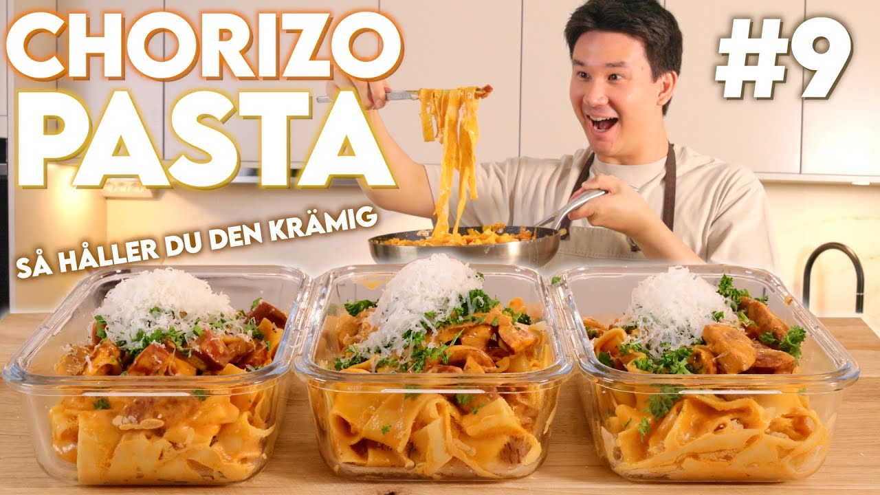 Matlåda Recept #9 | Krämig Chorizopasta med Chipotle!