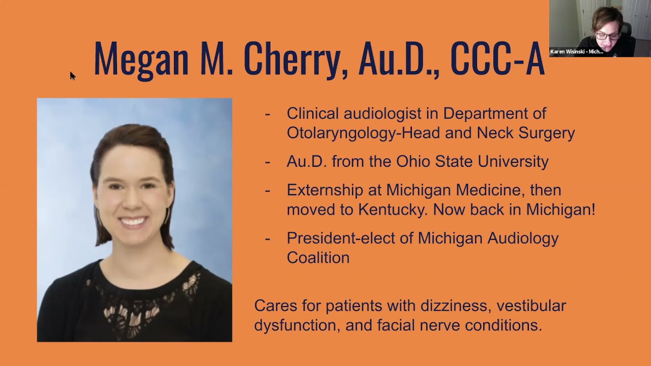 Michigan Hands & Voices Hosts: Michigan Medicine Vestibular Clinic
