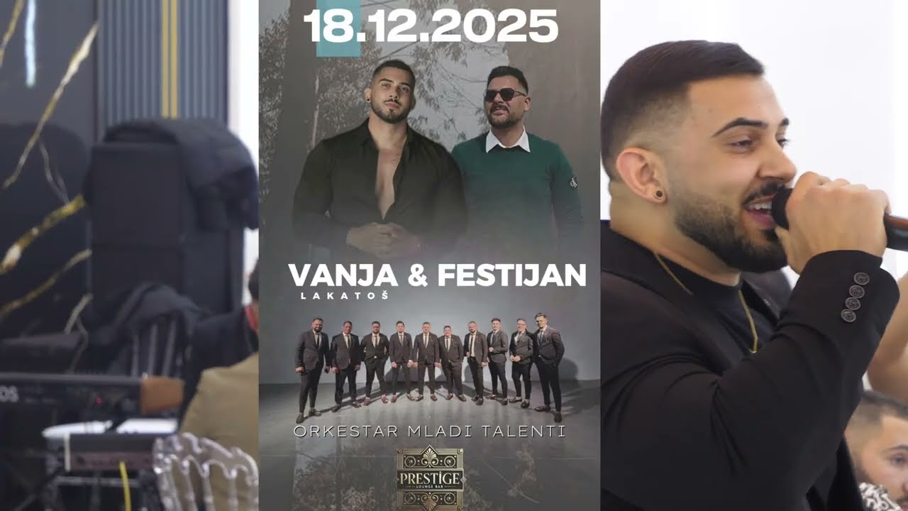 PRESTIGE LOUNG BAR PARTY ZEMUN VECE PRIJATELJA 2025 PART 2 VANJA LAKATOS //STUDIO DAKI 4K