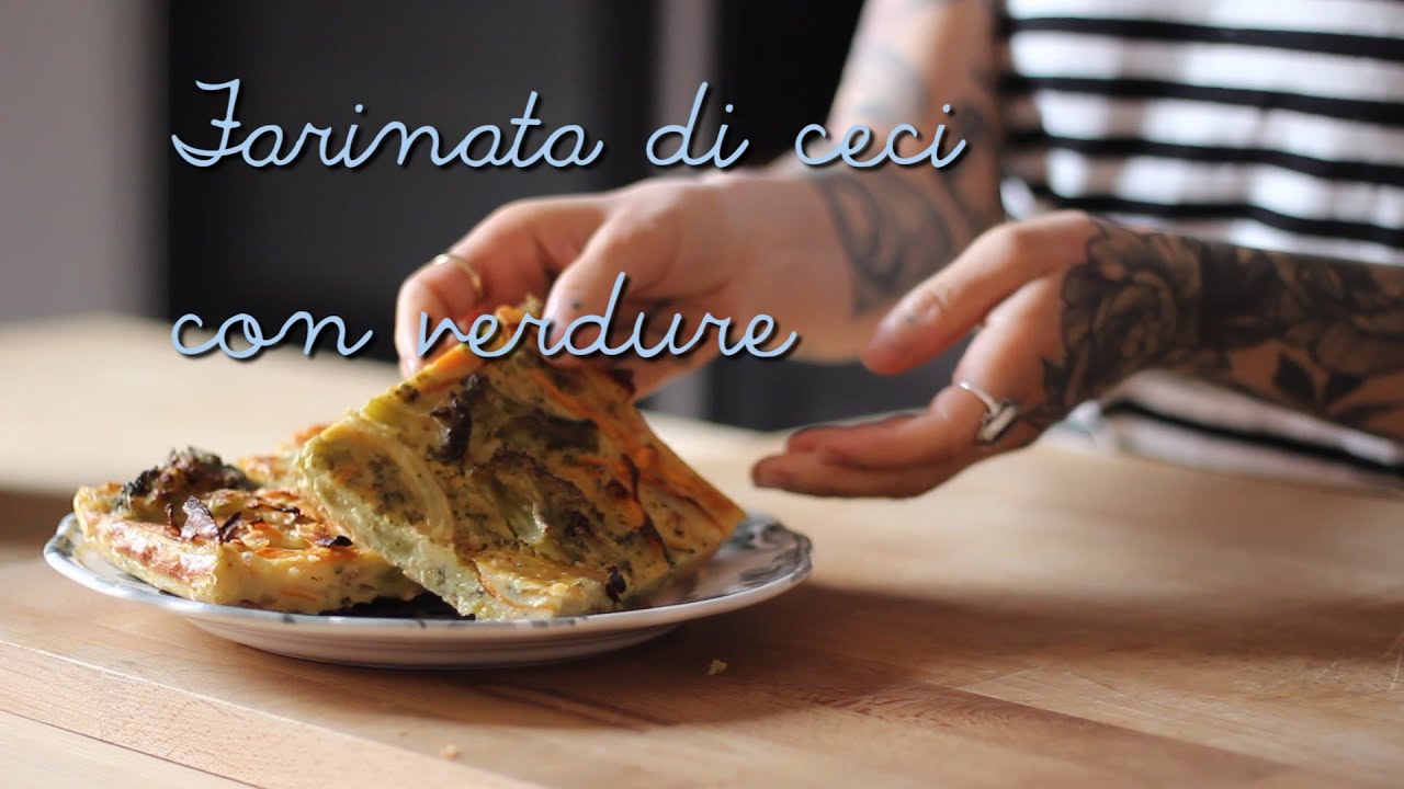 FARINATA DI CECI con verdure