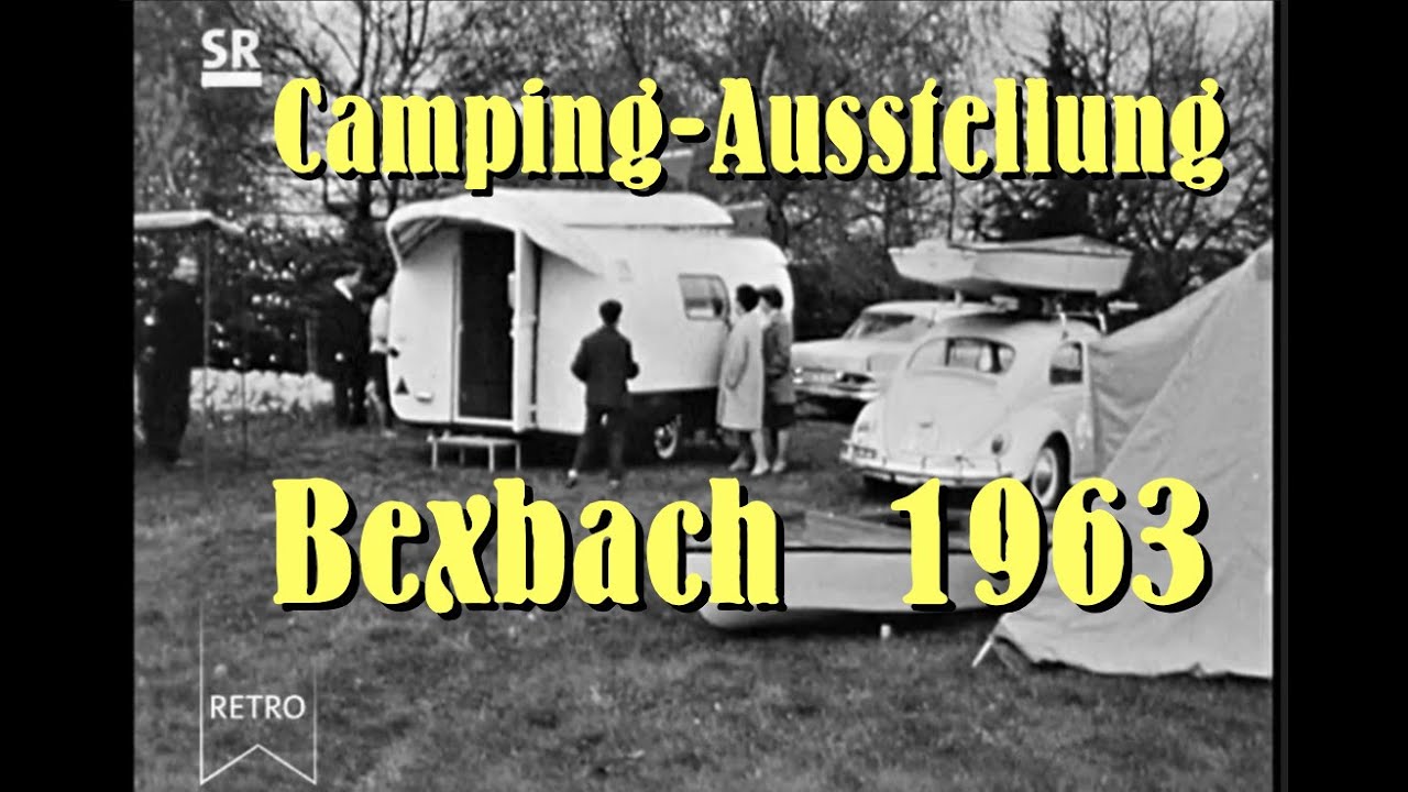Camping Ausstellung in Bexbach 1963