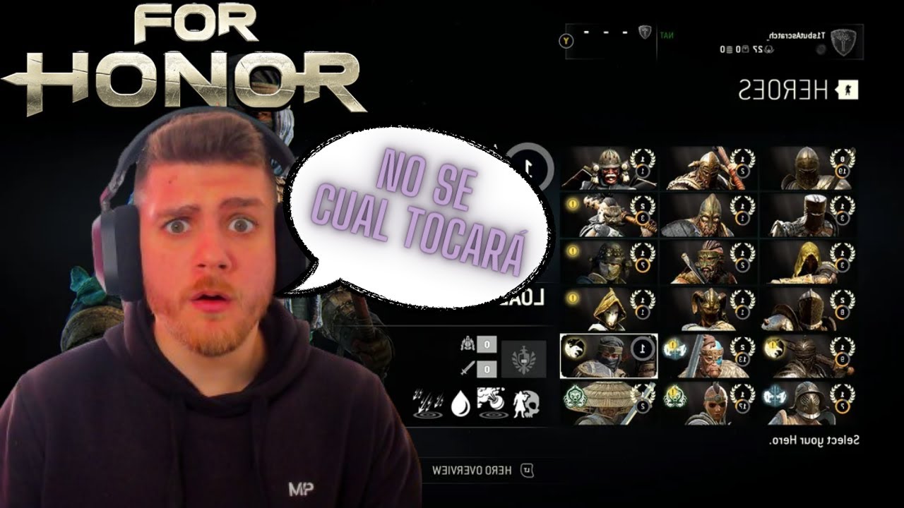 DUELOS CON PERSONAJES ALEATORIOS😵‍💫- For Honor