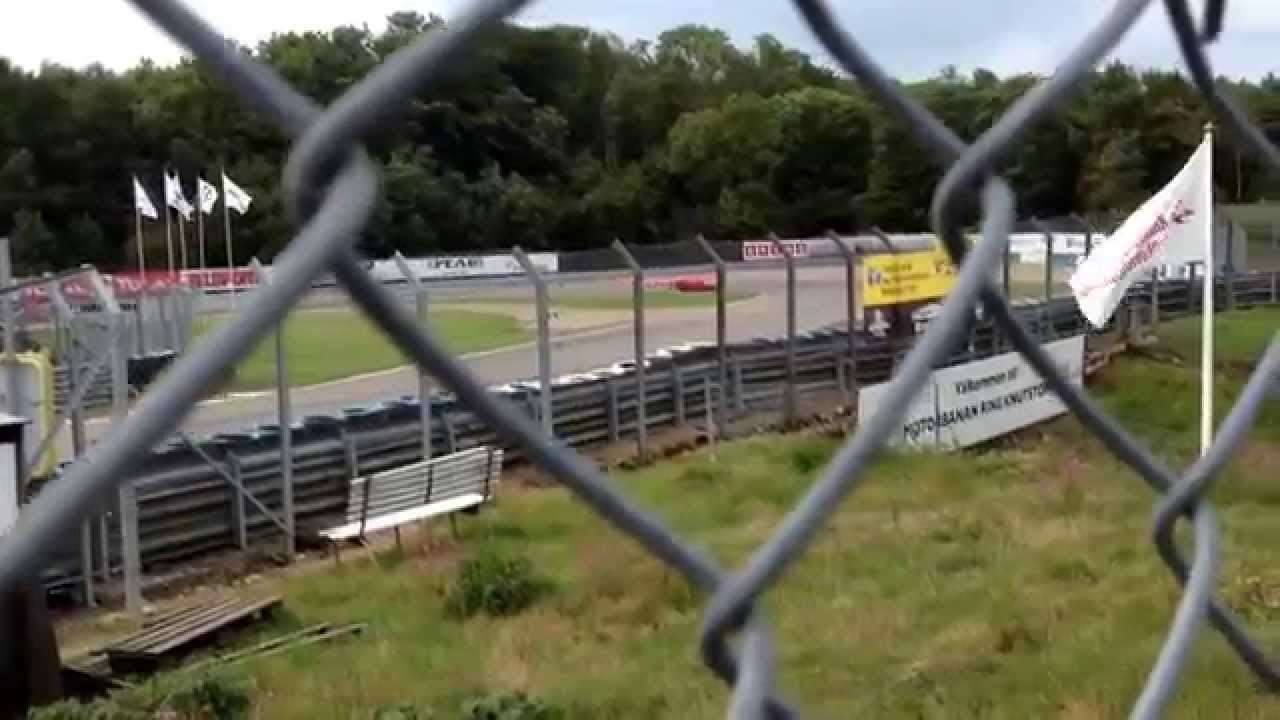 Jag har varit p&aring; bilracing.