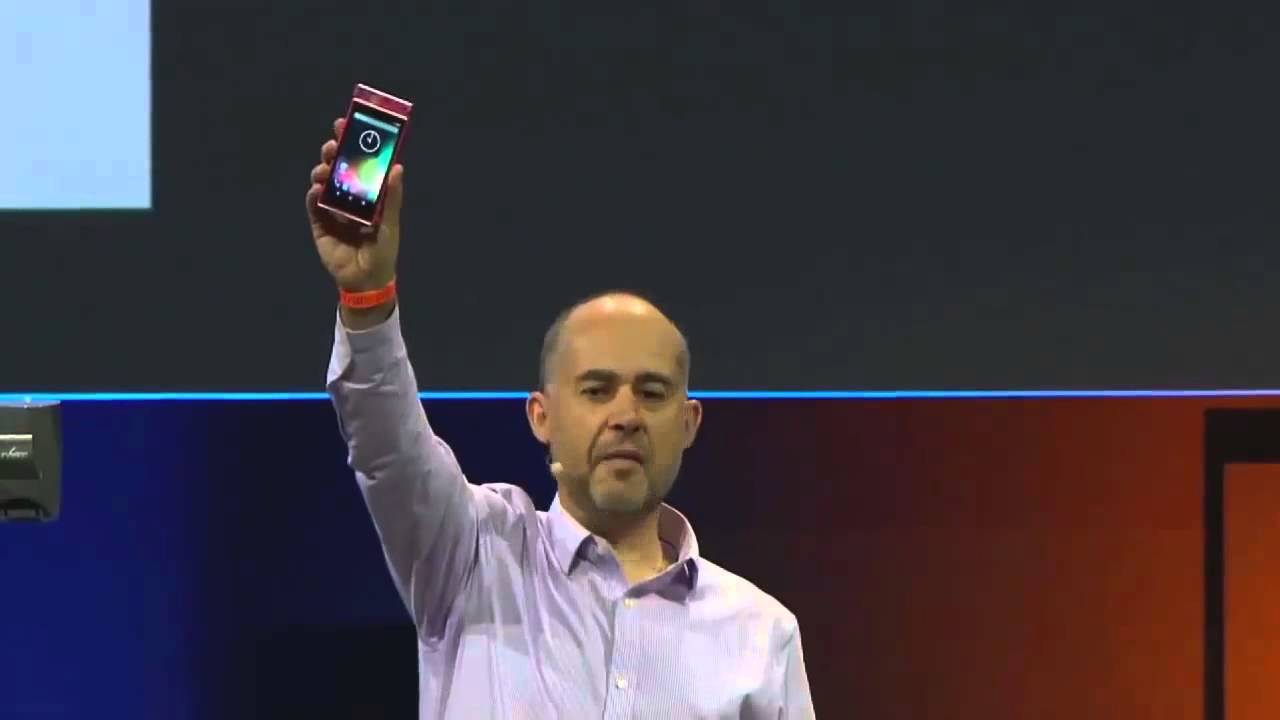 Project Ara demonstration at Google IO 2015