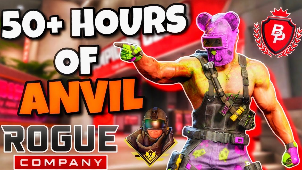 This Is What 50+ HOURS Of Anvil Looks Like In Rogue Company! The BEST Defender