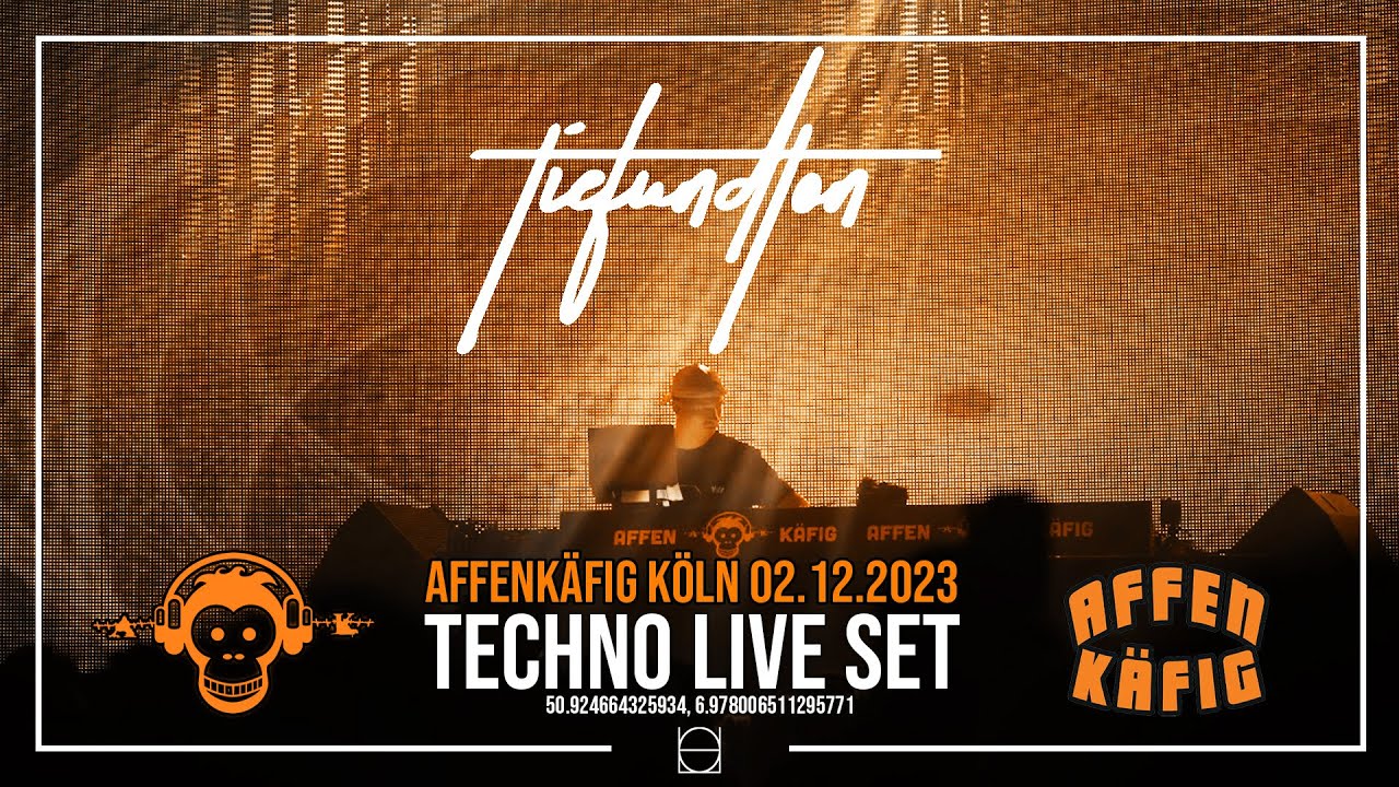 TIEFUNDTON LIVE  @affenkafig-tv-2010  KÖLN   | TECHNO VIDEO SET