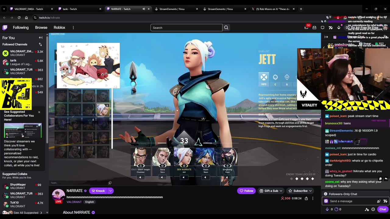 Yinsu Disappointed at SEN N4RRATE for not spilling the juice regarding the Zekken and Kaplan Drama