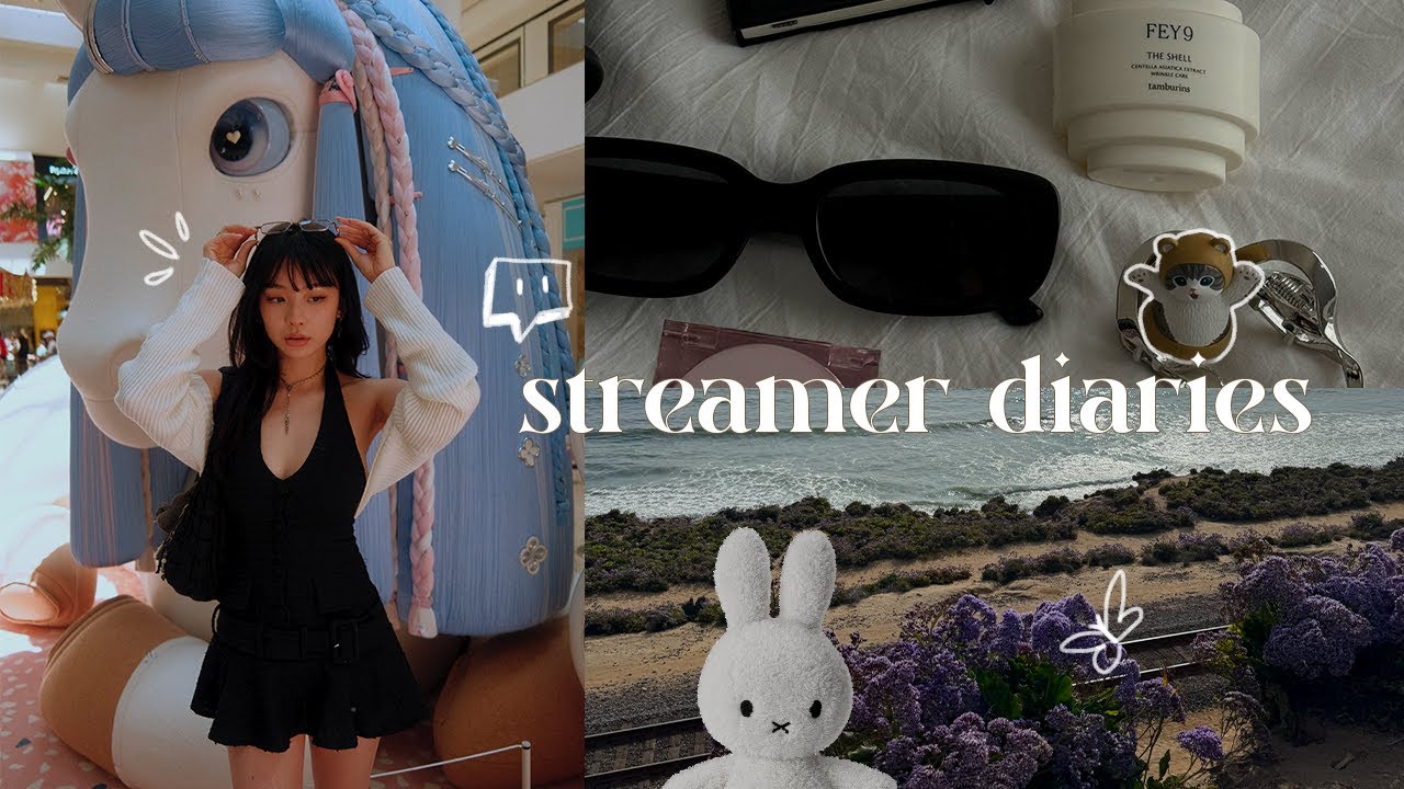 streamer diaries | gentle monster pop-up, san diego trip, shroud's birthday, fred again