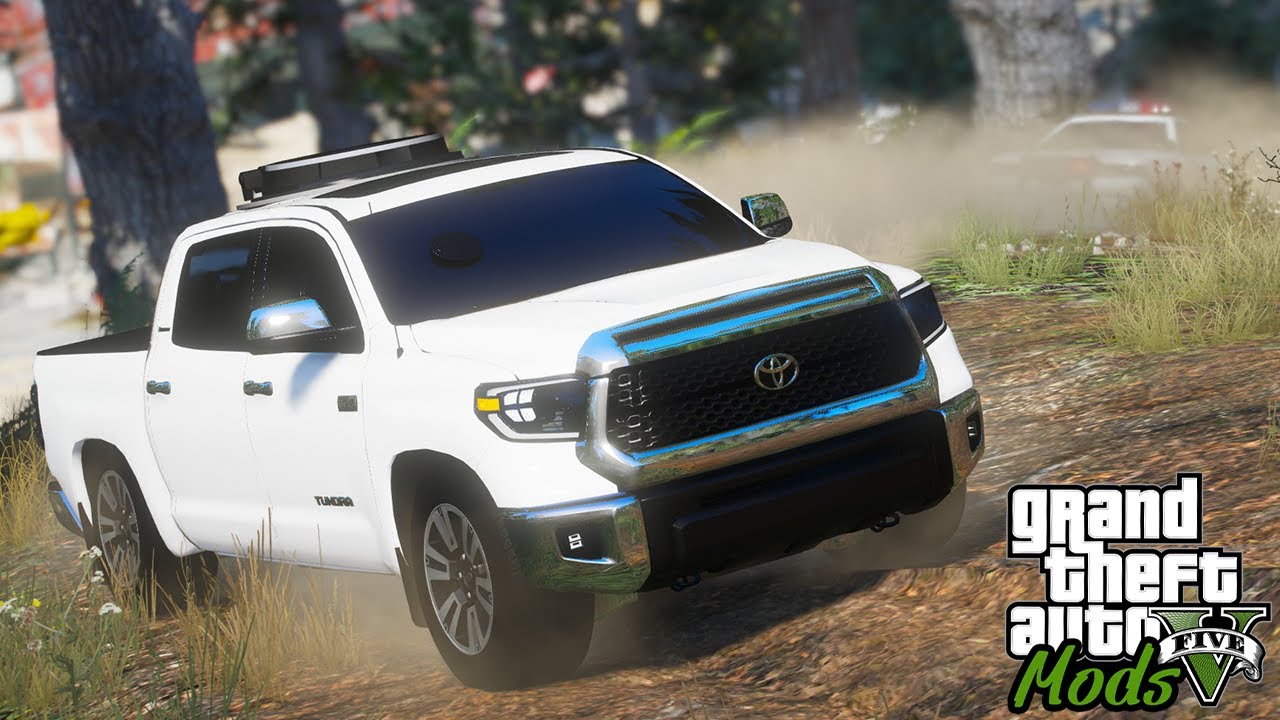 SUBINDO O MONTE CHILIAD COM TOYOTA TUNDRA! - GTA 5 MODS