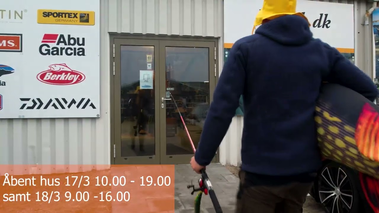 Kom til &aring;bent hus hos lystfisk.dk - fredag & l&oslash;rdag i uge 11 🎣🐟