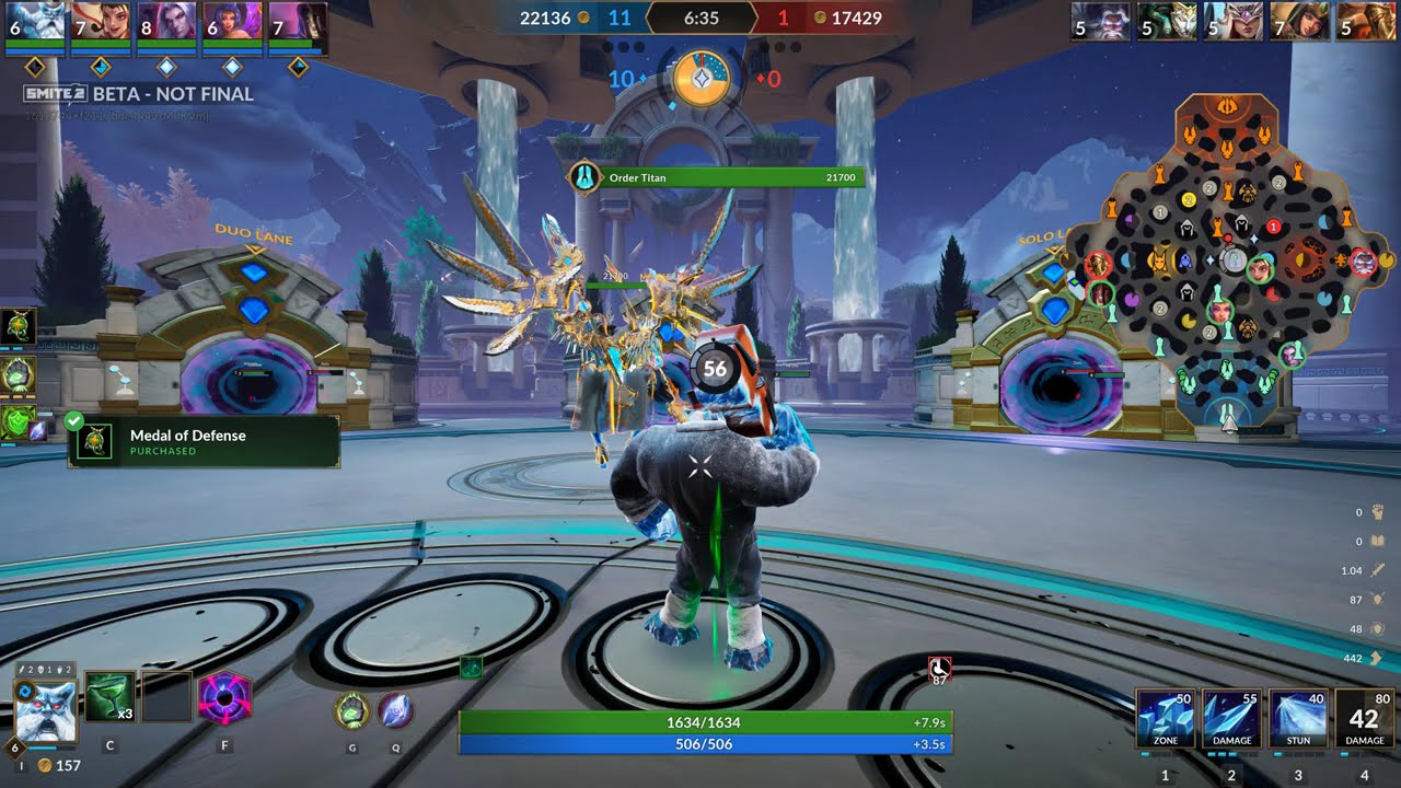 My First Support Match! Smite 2 Ymir Gameplay