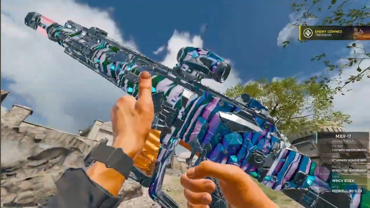 The king of warzone ARs 👑👑 (MXR-17 40 BOOM gameplay(