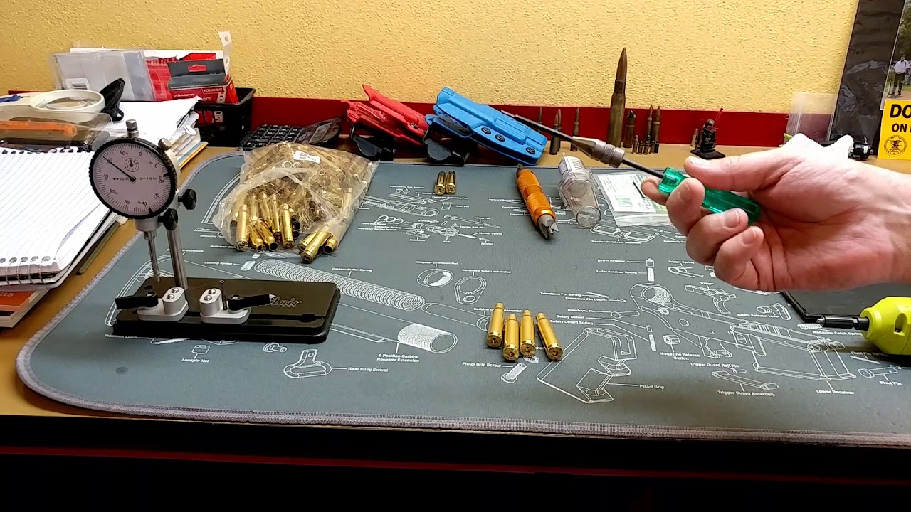 Precision 308 Winchester handloads brass prep