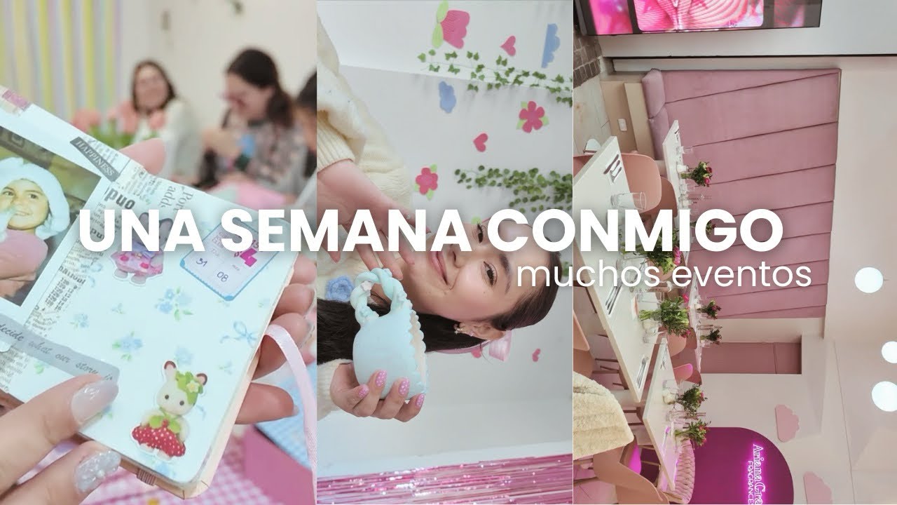 una semana conmigo, creadora de contendido , manicurista y club 🤍 VLOG