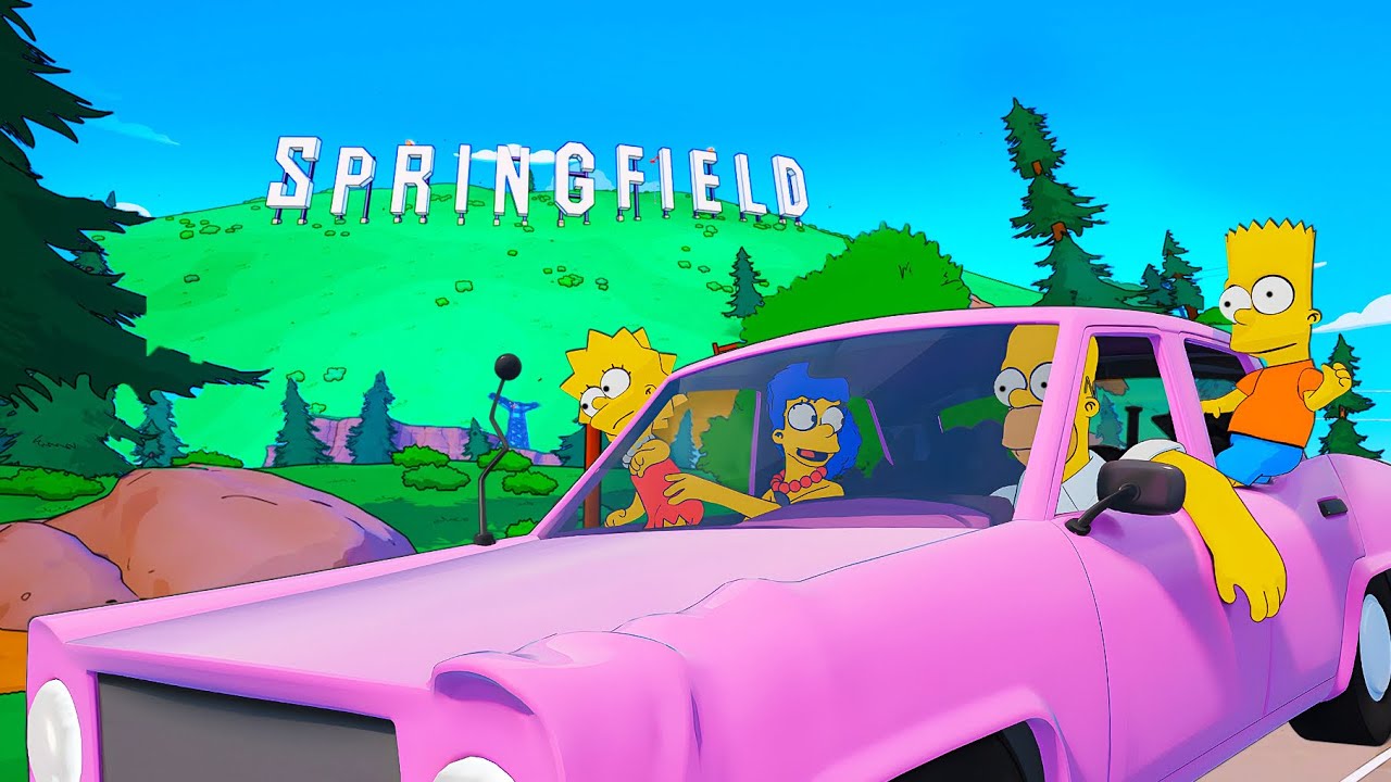 Fortnite Roleplay THE SIMPSONS MOVIE! (ALL EPISODES) (A Fortnite Movie)