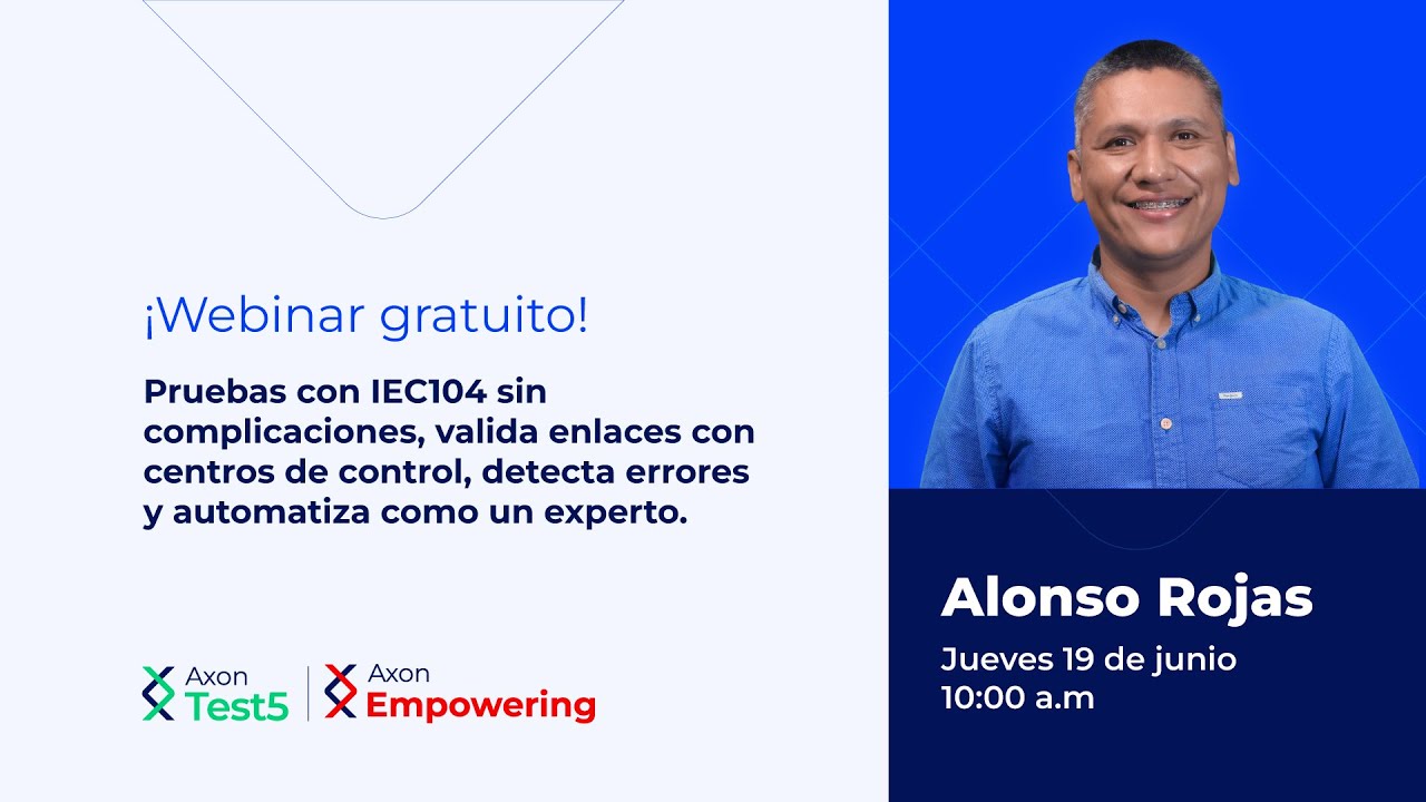 Webinar: Pruebas con IEC104 sin complicaciones