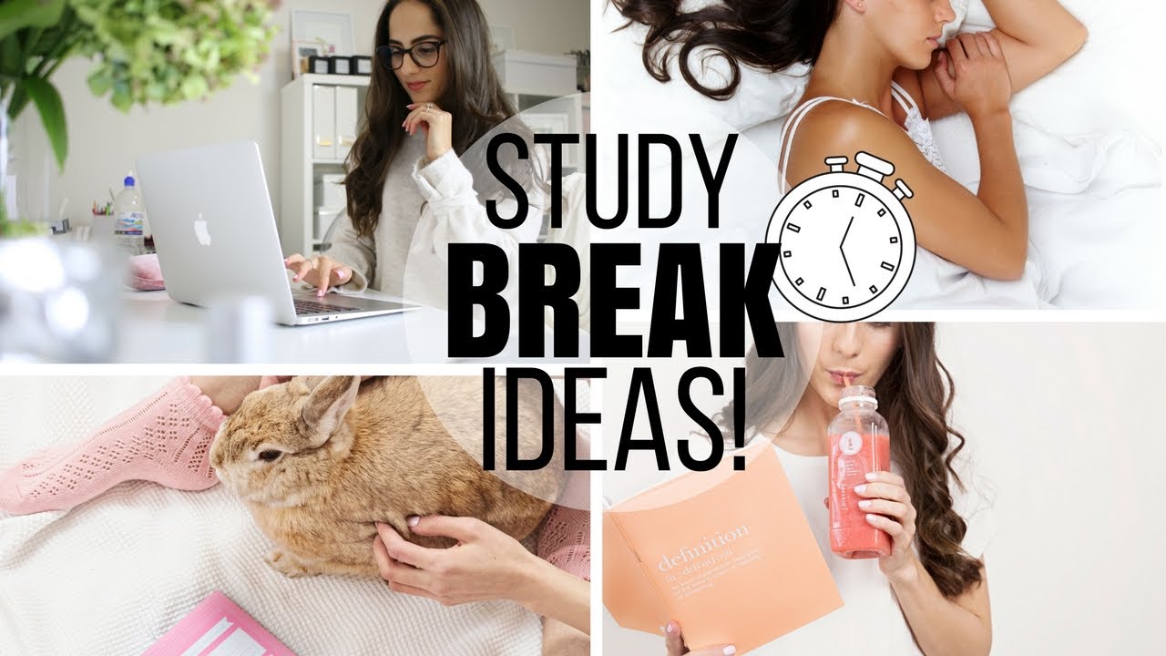 10 MUST-TRY Study Break Ideas To Boost Productivity! | Study With Jess