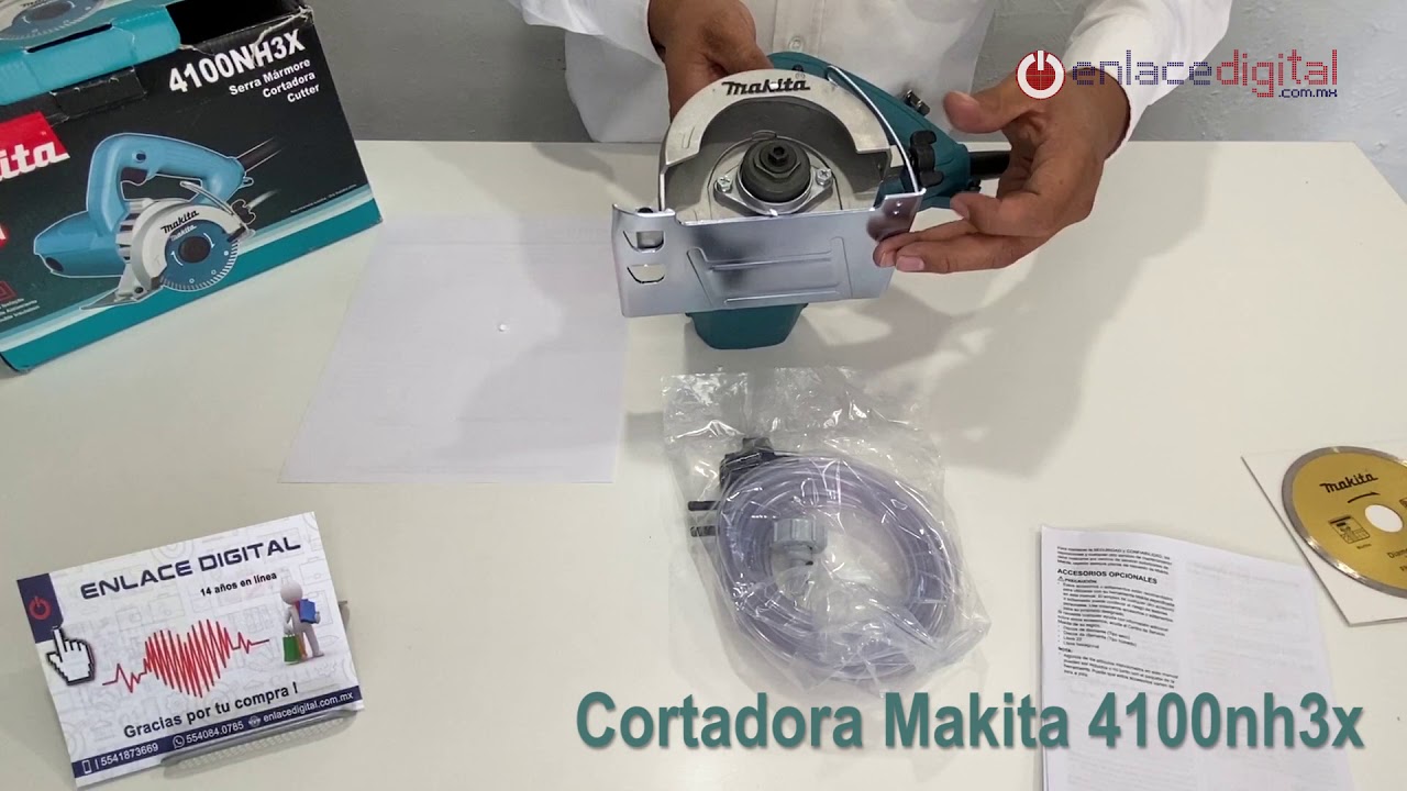 cortadora makita 4100nh3x marmol piedra concreto