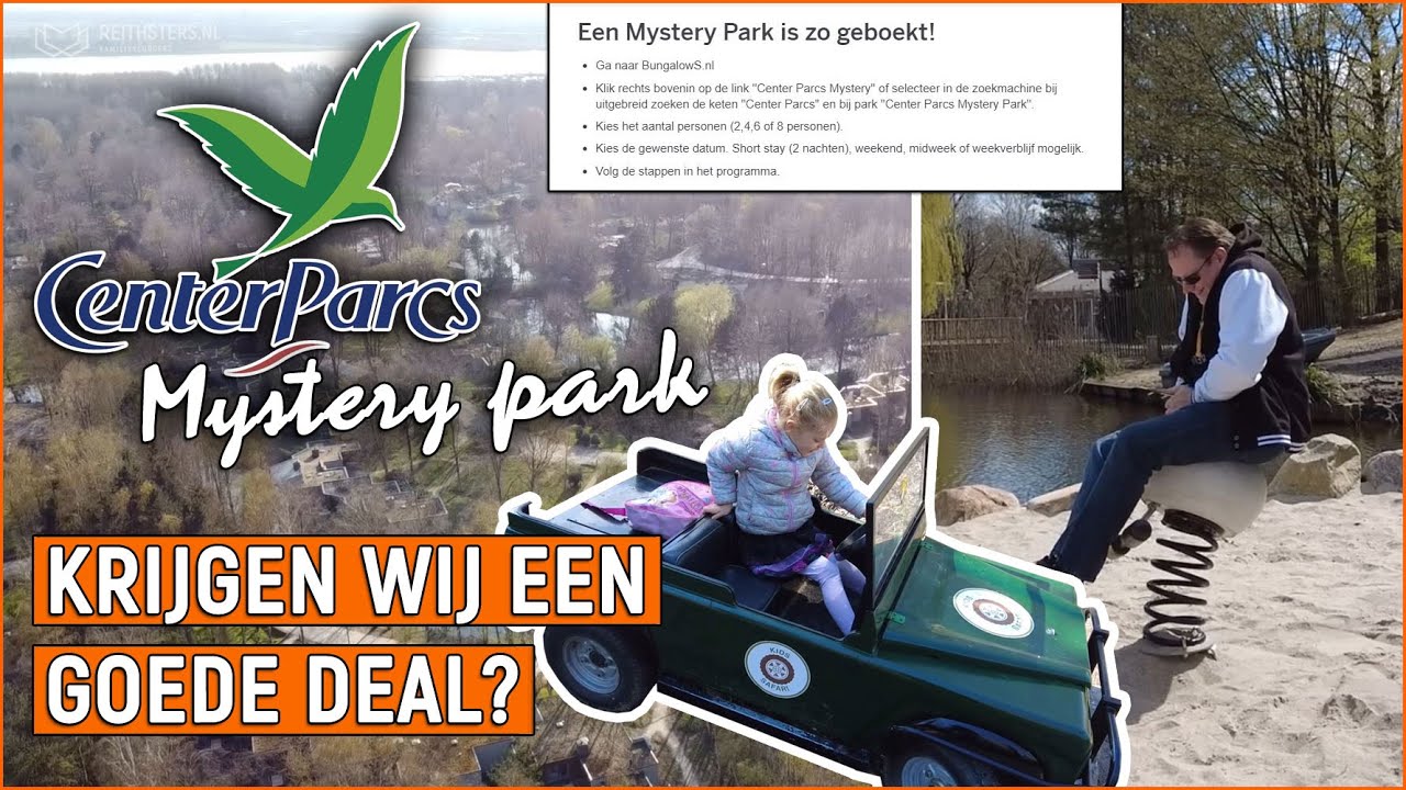 WIJ GAAN EEN WEEKEND WEG NAAR EEN CENTER PARCS MYSTERY PARK! - VLOG #249