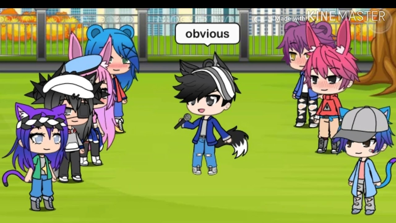 Singing battle// concours de chant // gacha life // musique anglaise