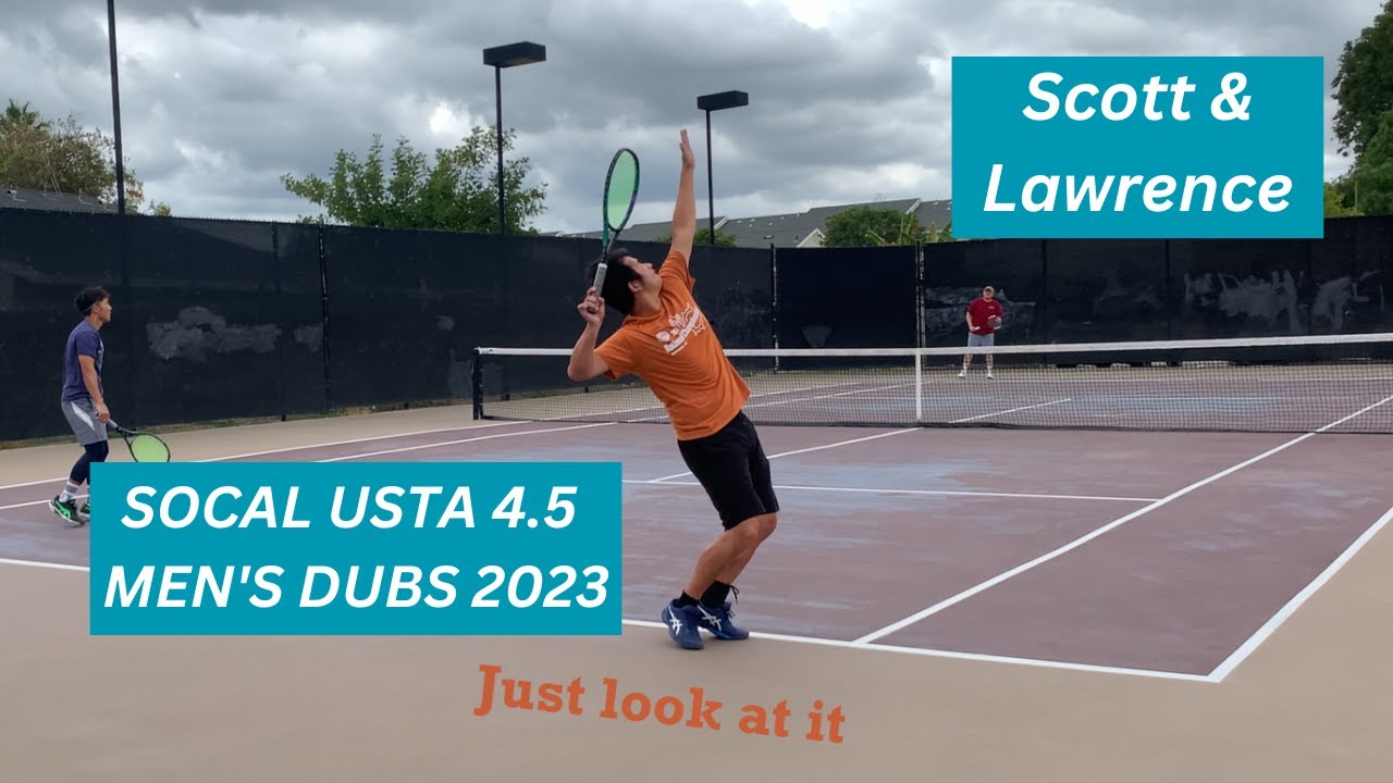 USTA 4.5 Men's Doubles Match #4 (Scott & Lawrence) 2023