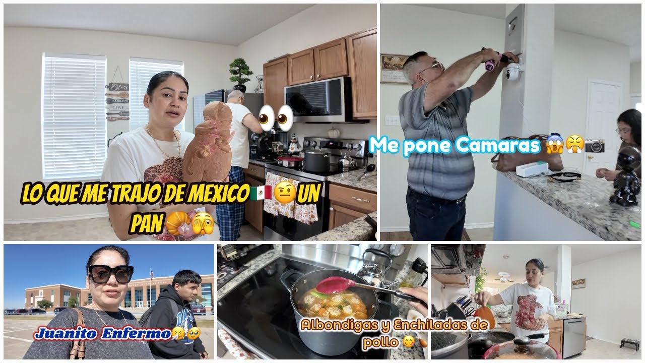 COMPRO C&Aacute;MARAS 🎥😱PERO A DENTRO DE LA CASA 🏠😠 ME HABLARON DE LA ESCUELA 🏫JUANITO NO SE SIENTE BIEN 🤒
