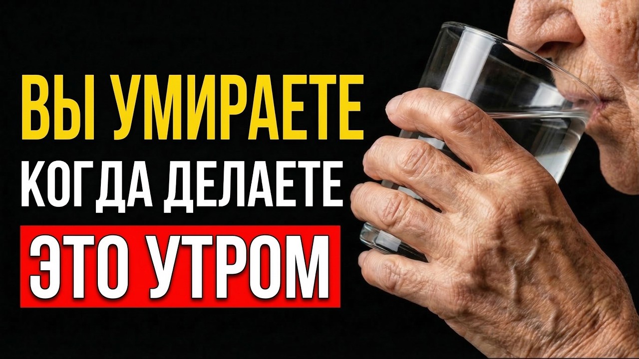 Кардиолог: СМЕРТЕЛЬНАЯ ошибка за 30 секунд, которую миллионы людей старше 60 делают каждое утро