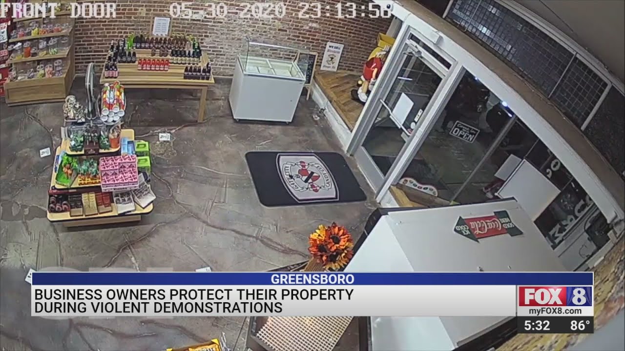 Store owners describe downtown Greensboro vandalism, looting amid protests