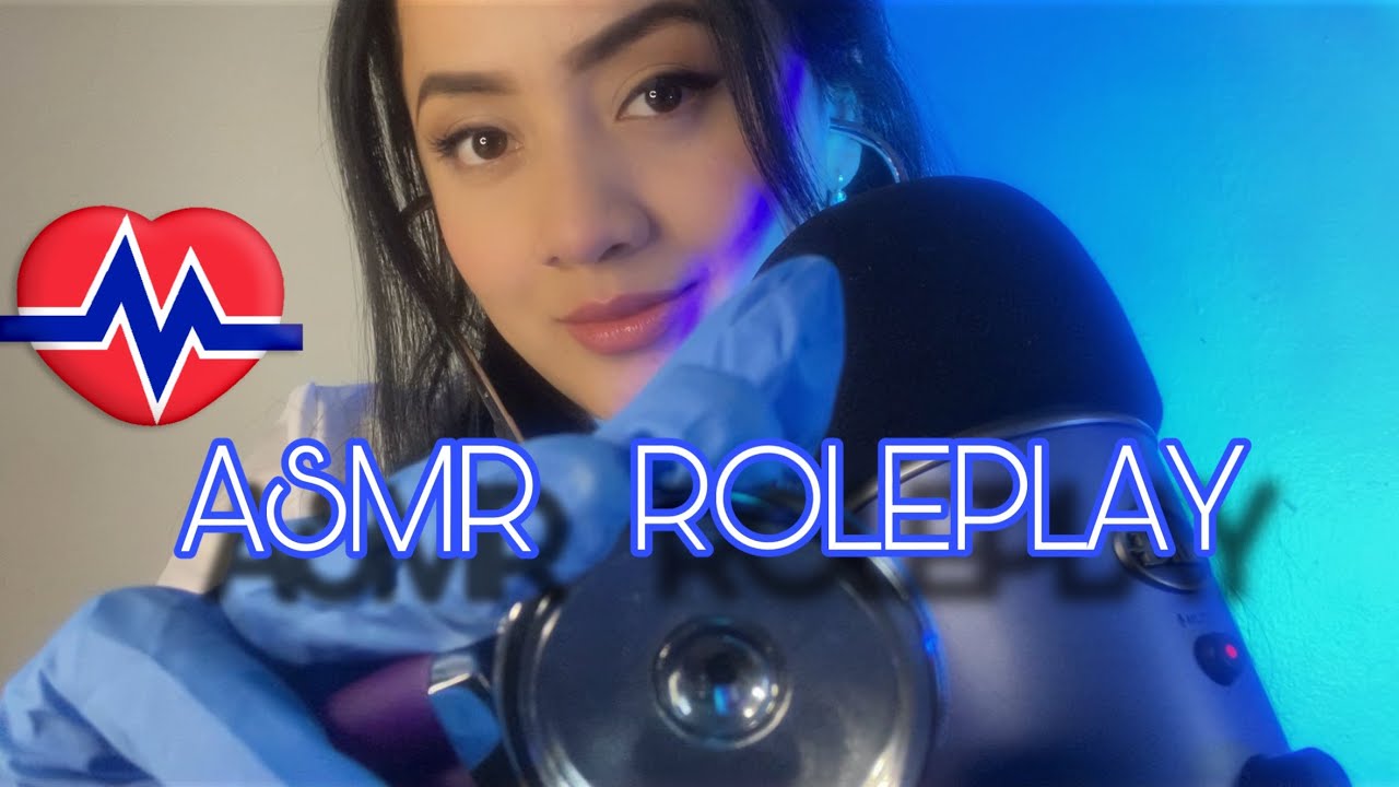 SPANISH  ASMR ROLEPLAY DOCTORA 👩🏻‍⚕️ 🩺 💙✨
