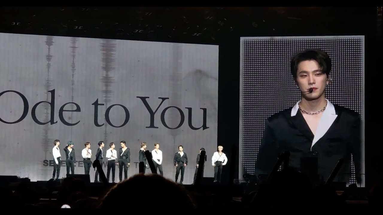 SEVENTEEN (세븐틴) - MENT (partial) - Ode to You San Jose 012120