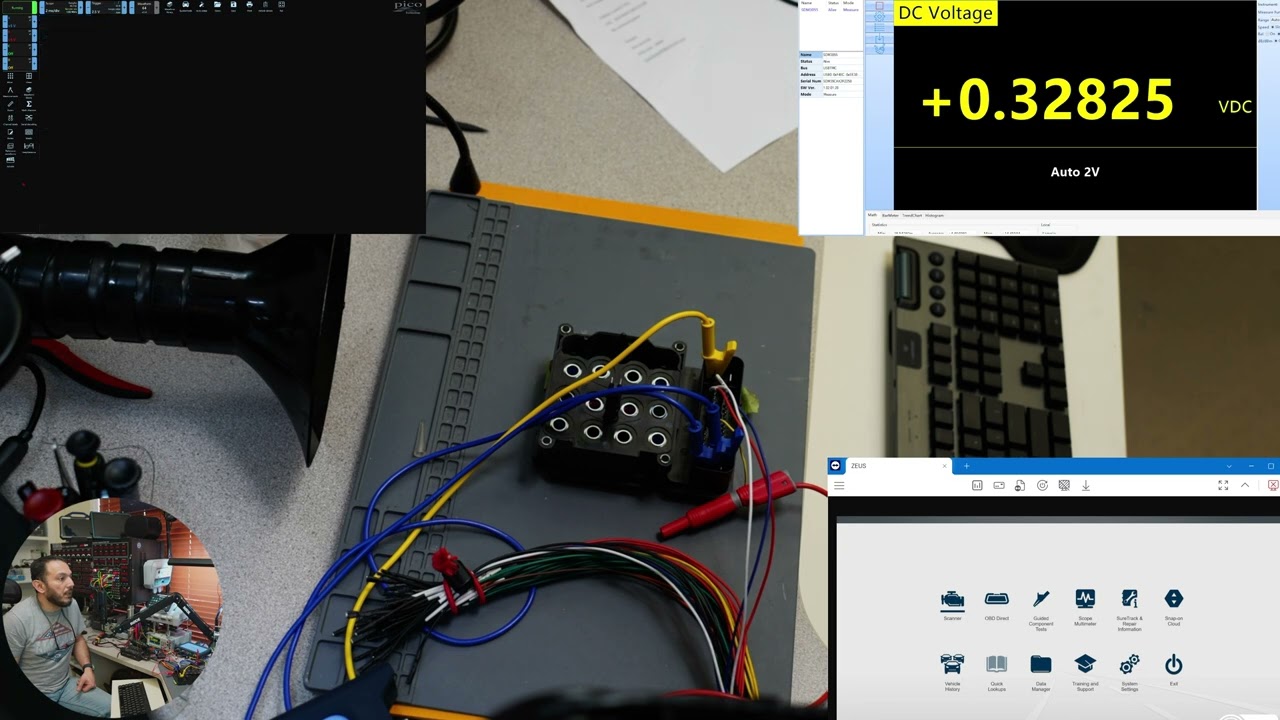 2011 Cadillac SRX 3.0L ABS module no communication test before and after repairs for Eddie in VA