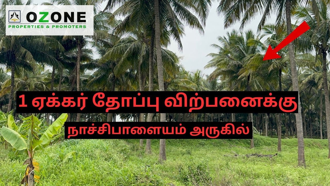 1 Acre Farm for sale in Coimbatore near Nachipalayam