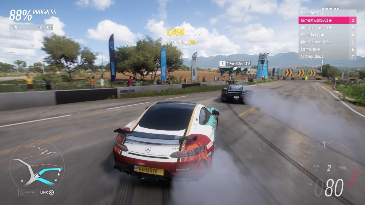 Hatsune Miku Mercedes-AMG GTR Dominates the Meta Ferrari FXX (Forza Horizon 5 Online Racing)