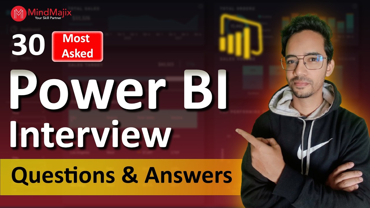 Top 30 Power BI Interview Questions | Power BI Interview Questions and Answers | MindMajix