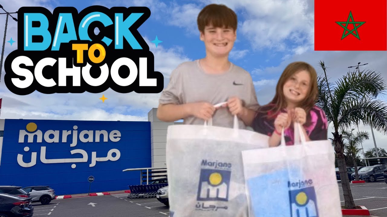 Back to School Shopping!! 🇲🇦 تقضية ديال الرجوع للمدرسة