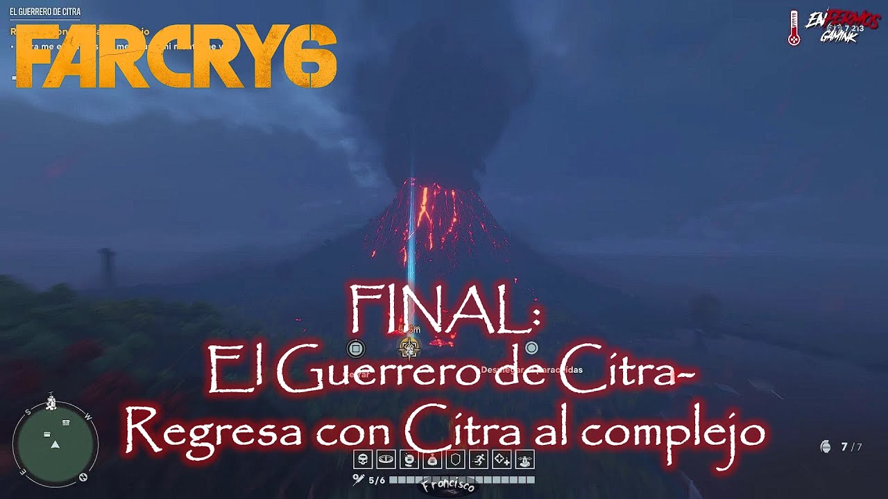🔪Far Cry 6 DLC Vaas: Demencia 🧠 FINAL: El Guerrero de Citra- Regresa con Citra al complejo🧠