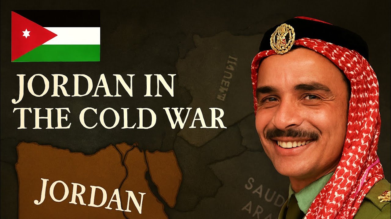 حرب الباردة 1#الاردن 🇯🇴 شاركت في حرب اكتوبر مع العرب || Hoi4 cold war 🔥