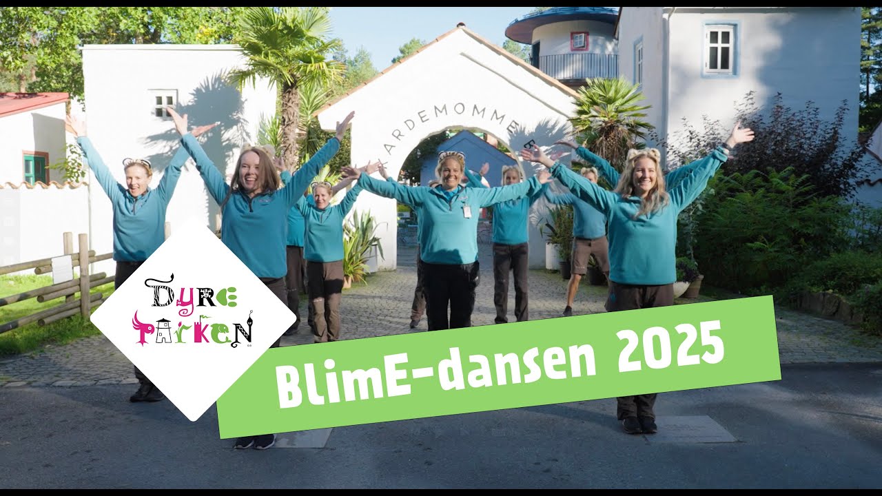 BlimE-dansen 2025 i Dyreparken 🎶🦁🐒