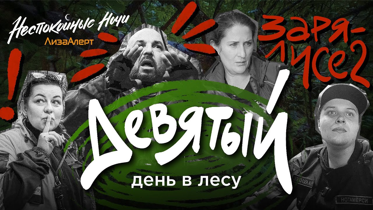 Поиски заблудившегося в лесу человека • 