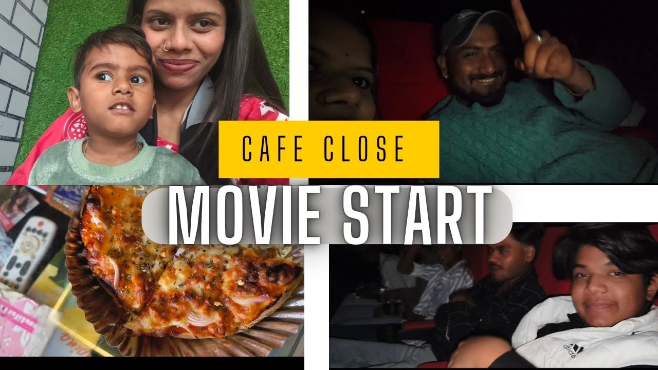 3️⃣ “Cafe Se Cinema Tak 🤪 | Full Night Masti”||mp 43 group vlogs||