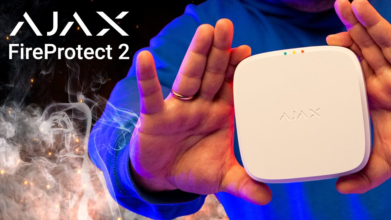 Бездротовий пожежний датчик Ajax FireProtect 2 🔥 Огляд, налаштування, тестування