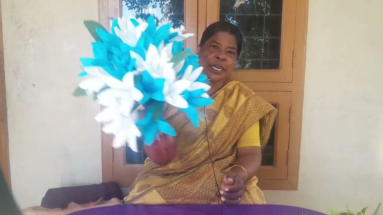 മറ്റൊരു വെറൈറ്റി ലില്ലി പൂവ് നിർമിക്കുന്ന വിധം കണ്ട് നോക്കാം 🌸🌹☘️