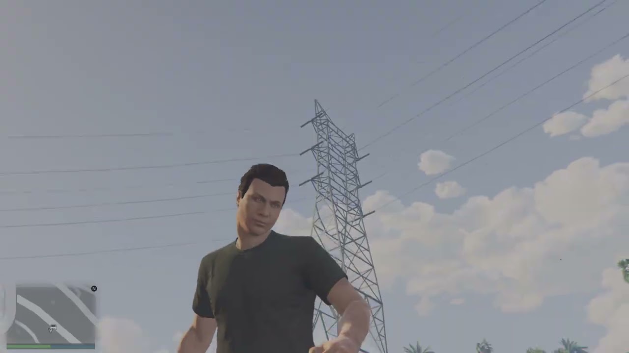 Grand Theft Auto V انكسرت رجلي
