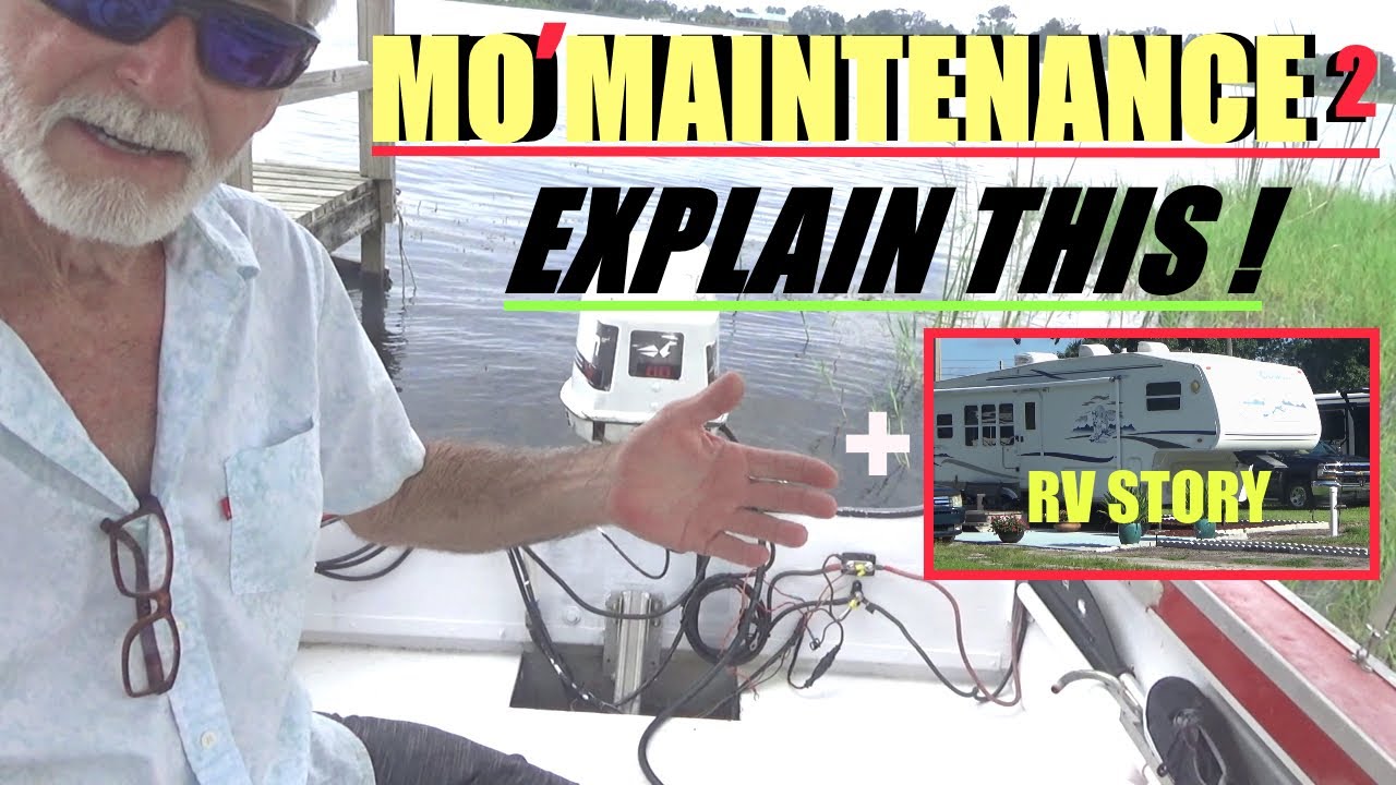 Marine Battery or Cable or ? - Something Weird is Happening! #outboardrepairvideos
