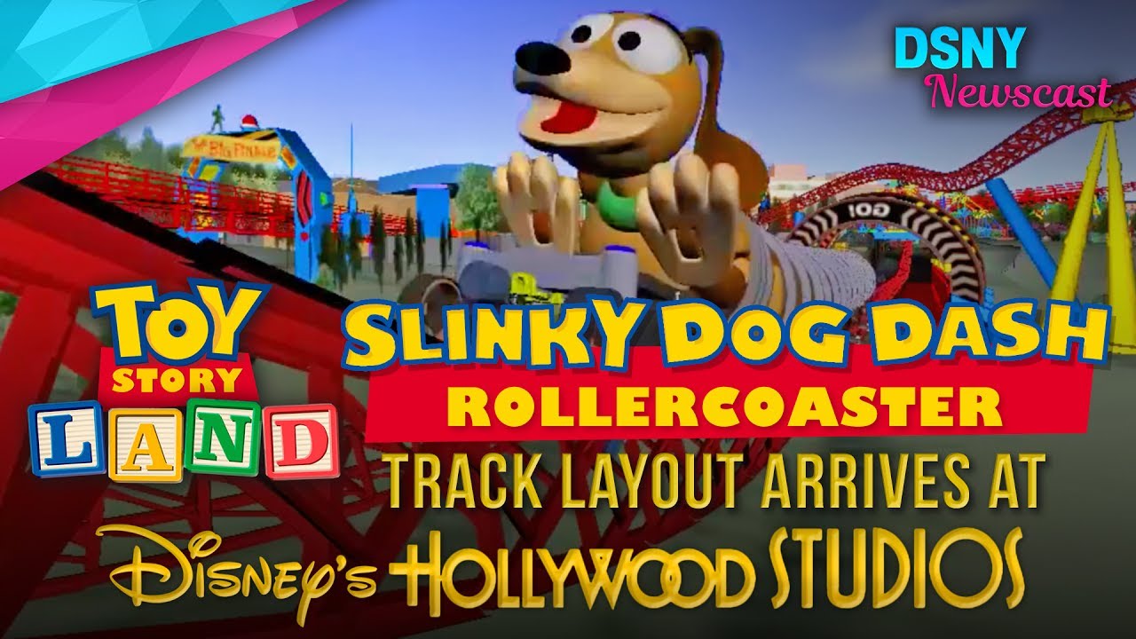 'Slinky Dog' Rollercoaster Arrives at Toy Story Land at Walt Disney World - Disney News - 5/30/17